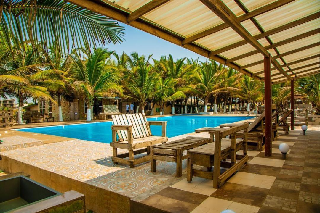 Ocean Green Beach Resort Prampram Ngoại thất bức ảnh